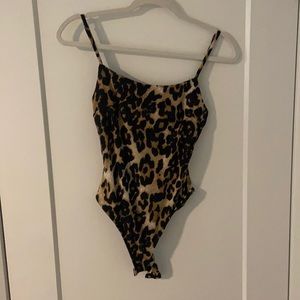 Leopard bodysuit